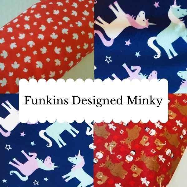 Funkins Designed Minky - Fabric Design Treasures
