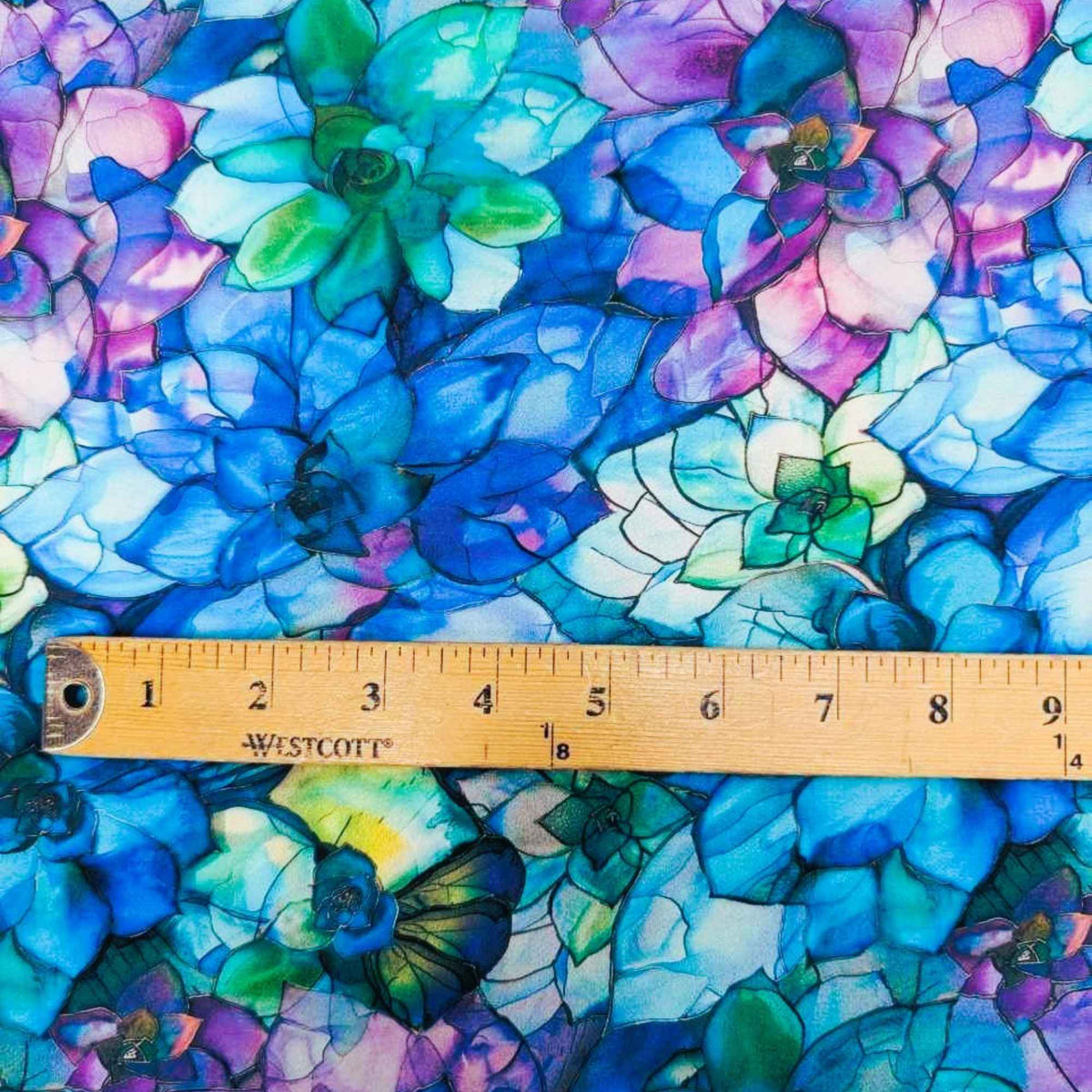 Glass Succulents Quilting Cotton – Gigi in the Garden