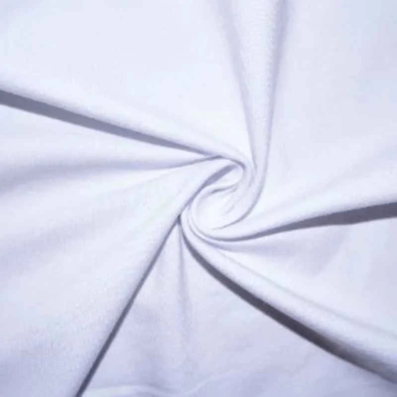 White Cotton Spandex 95/5 Width 60