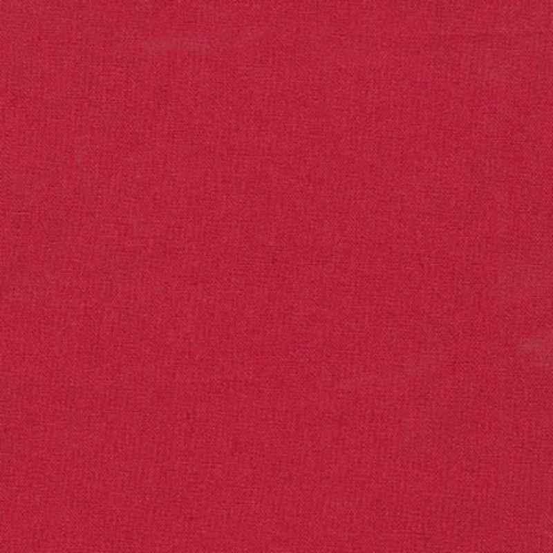 Crimson Essex Linen/Cotton Blend