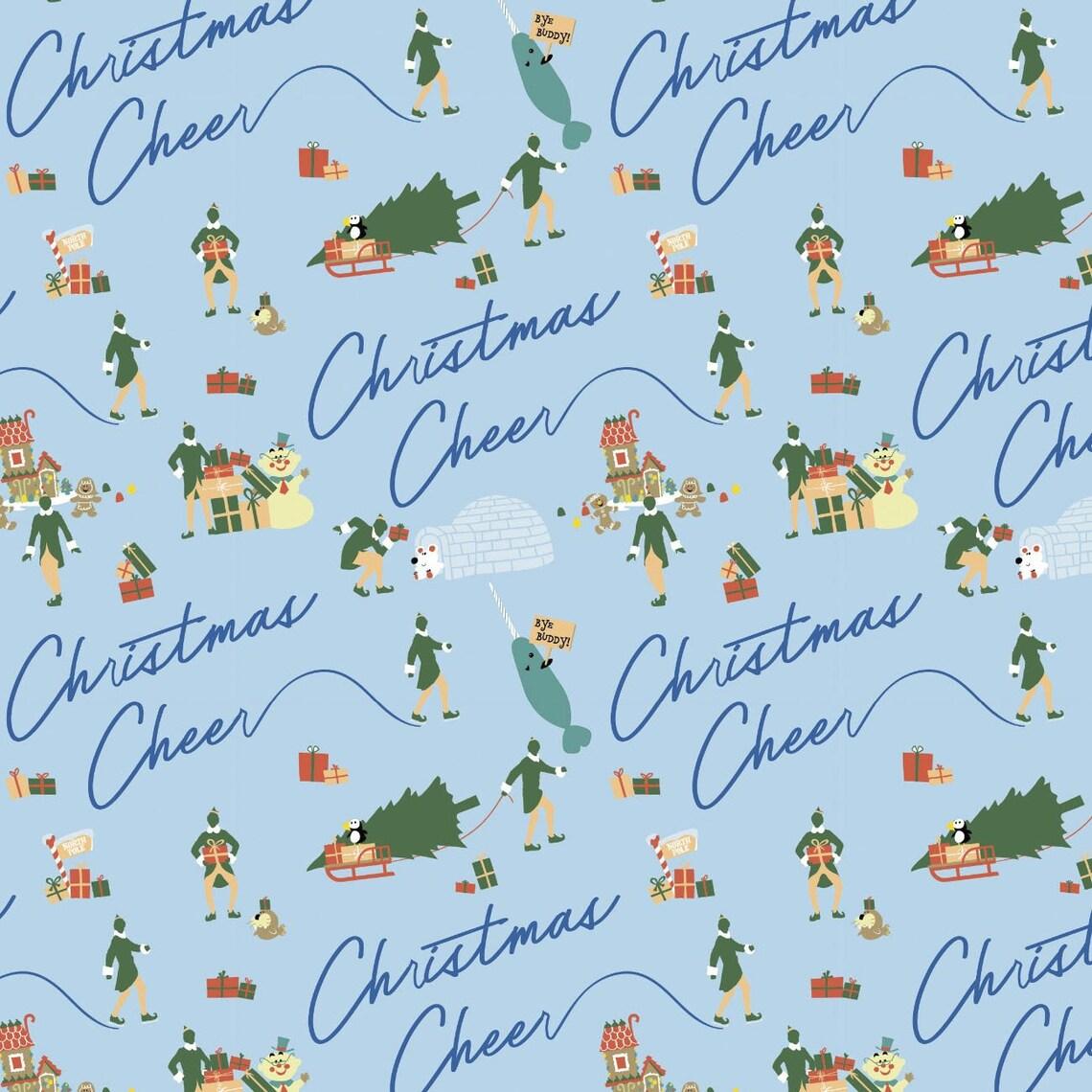 Elf Christmas Cheer, Will Ferrell, Buddy, Light Blue