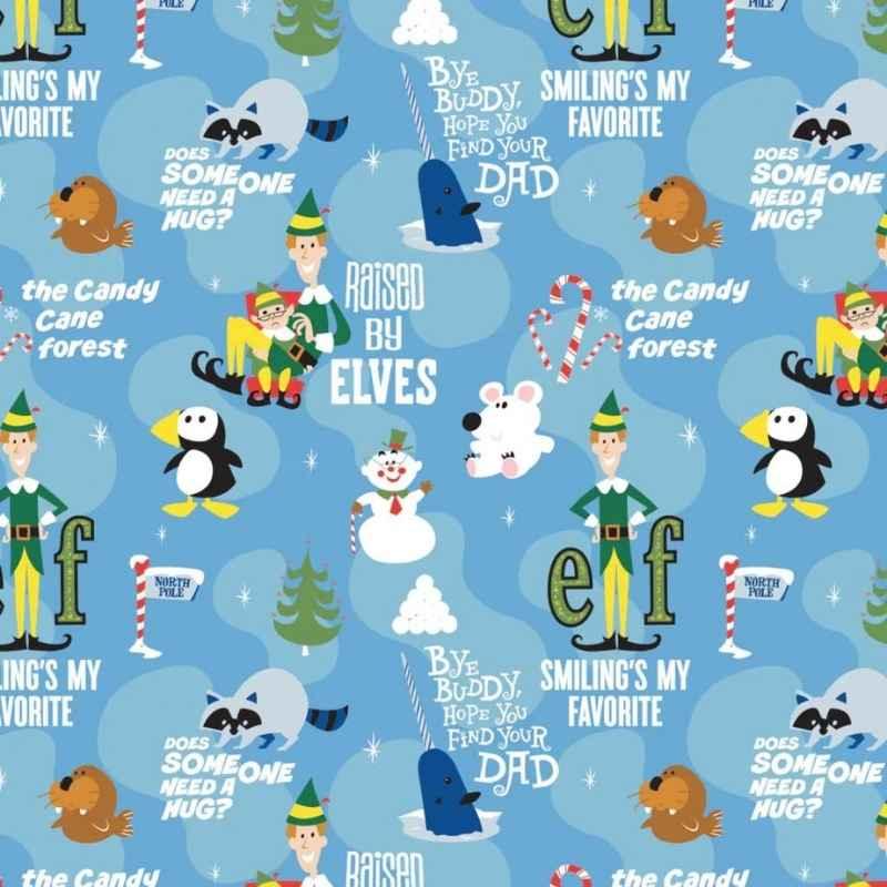 Elf Fabric, Elf Movie Moments Fabric | Fabric Design Treasures elf-fabric-elf-movie-moments-fabric-fabric-design-treasures