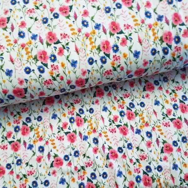 cotton jersey dress fabric Cotton Elastane Jersey Fabric - 4 Way Stretch Dressmaking F