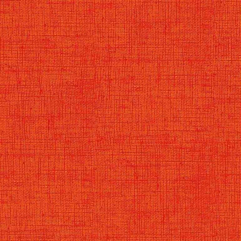 Timeless Treasures MIX-C7200, orange textured blender cotton fabric with crosshatch design.