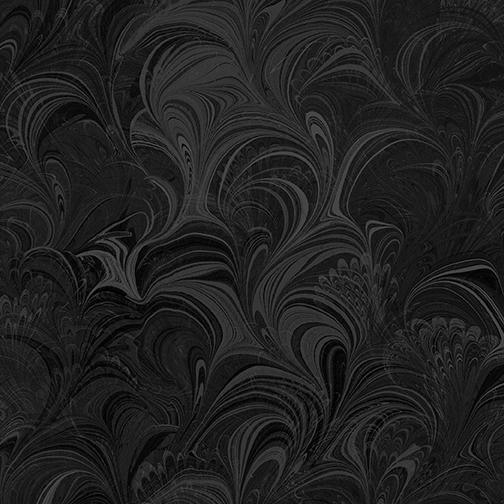 Paula Nadelstern Cosette Black Poured Color Benartex | Fabric Design Treasures