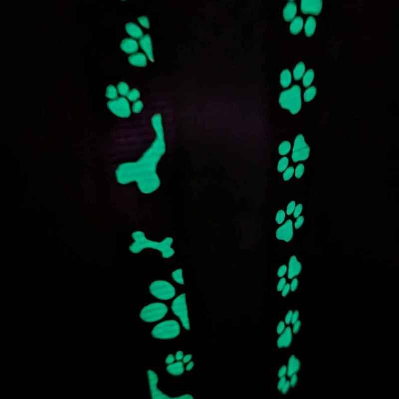 Sturdy Nylon Webbing, Glow in the Dark, Dark Dusty Mint | Fabric Design Treasures