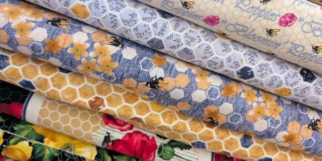 Bloomin’ Poppies Collection by Jan Mott for Henry Glass - Fabric Design Treasures