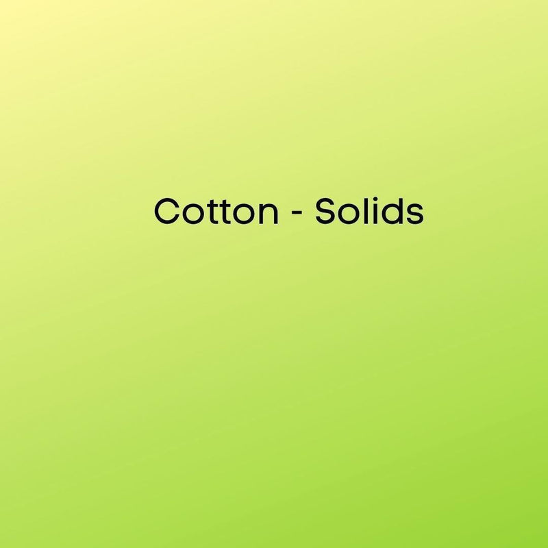 Cotton Solids Colors - Fabric Design Treasures