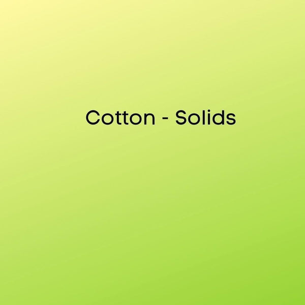 Quilting Cotton Solids
