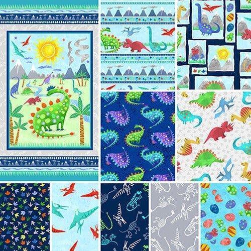 Dinosaur Kingdom - Fabric Design Treasures