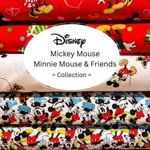 Disney Mickey Mouse, Minnie Mouse and Friends Fabrics - Fabric Design Treasures