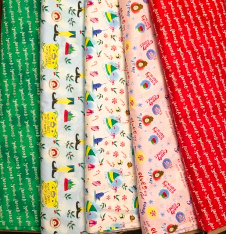 Elf the Movie Fabric Collection – Christmas & Holiday Cotton Prints by Camelot Fabrics - Fabric Design Treasures