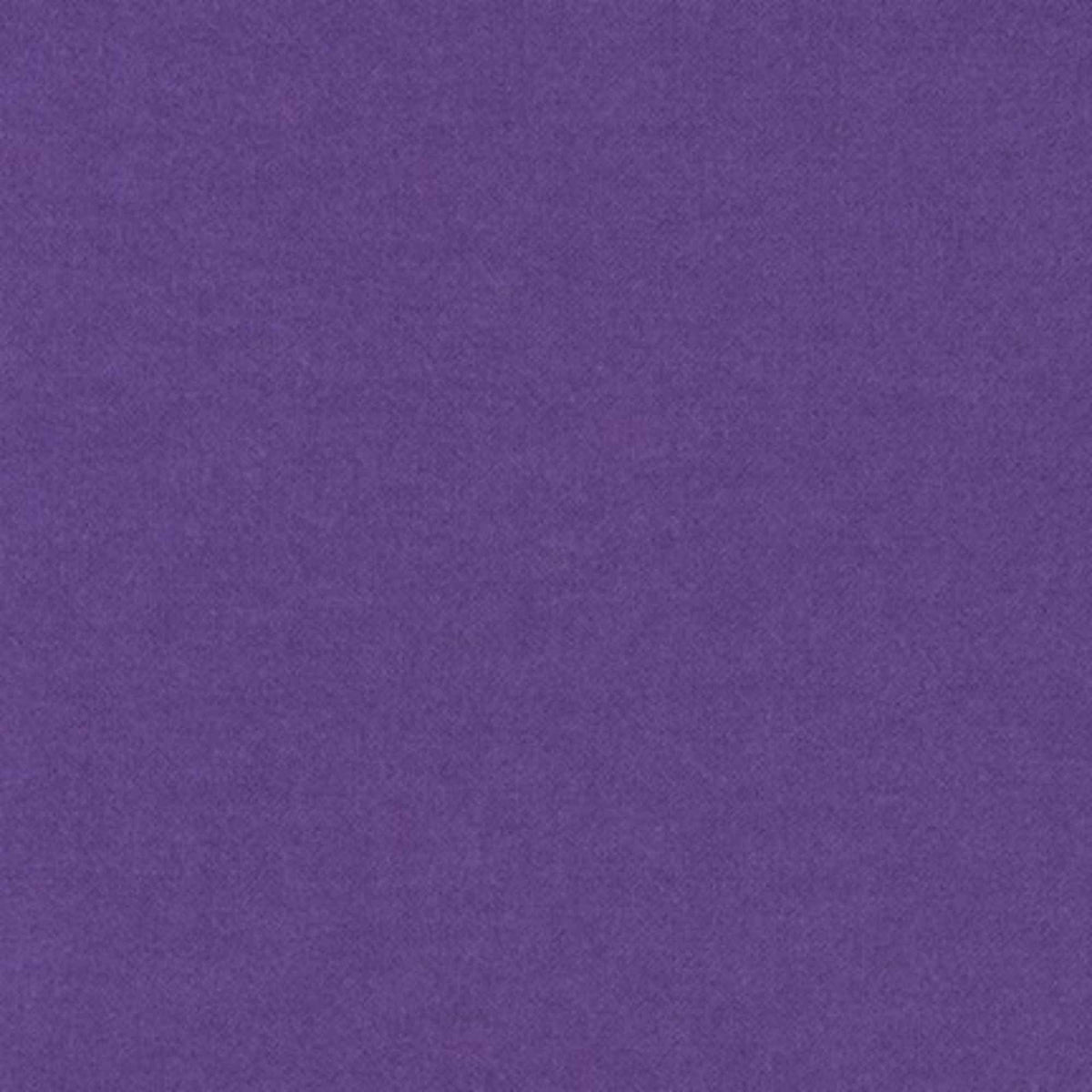 Eggplant purple solid cotton flannel fabric soft double brushed 44 inch wide texture
