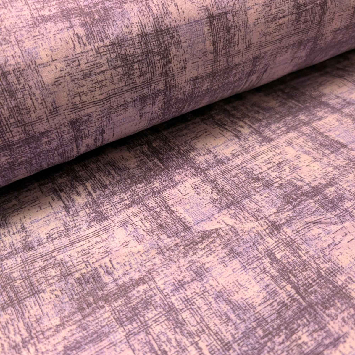 108 inch wide brushed cotton flannel wideback with mauve textured plaid design for seamless quilt backing