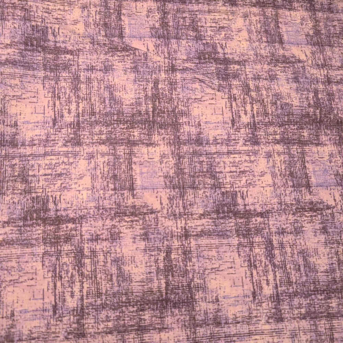 108 inch wide brushed cotton flannel wideback with mauve textured plaid design for seamless quilt backing