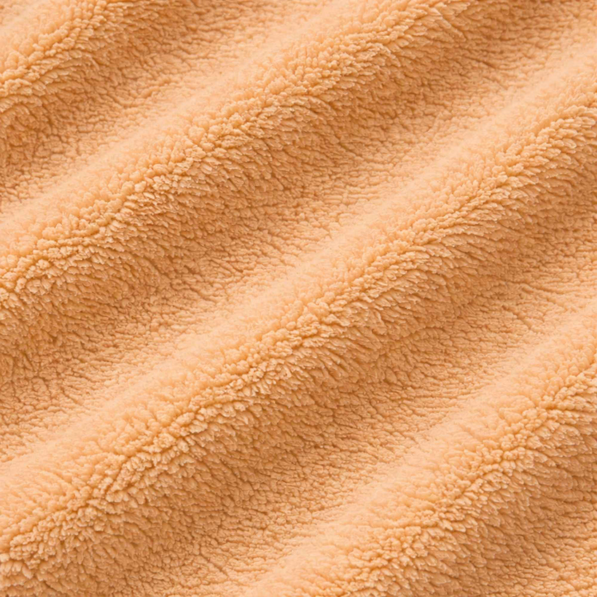 Gravel beige polar fleece fabric texture close-up showing soft anti-pill fleece fibers