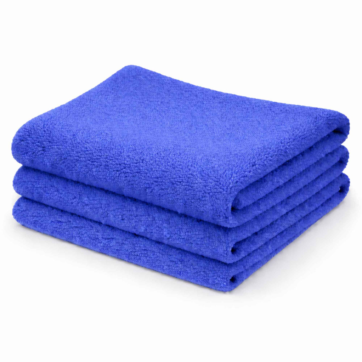 Ultra-Violet anti-pill polar fleece fabric folded stack – soft polyester fleece fabric by the yard