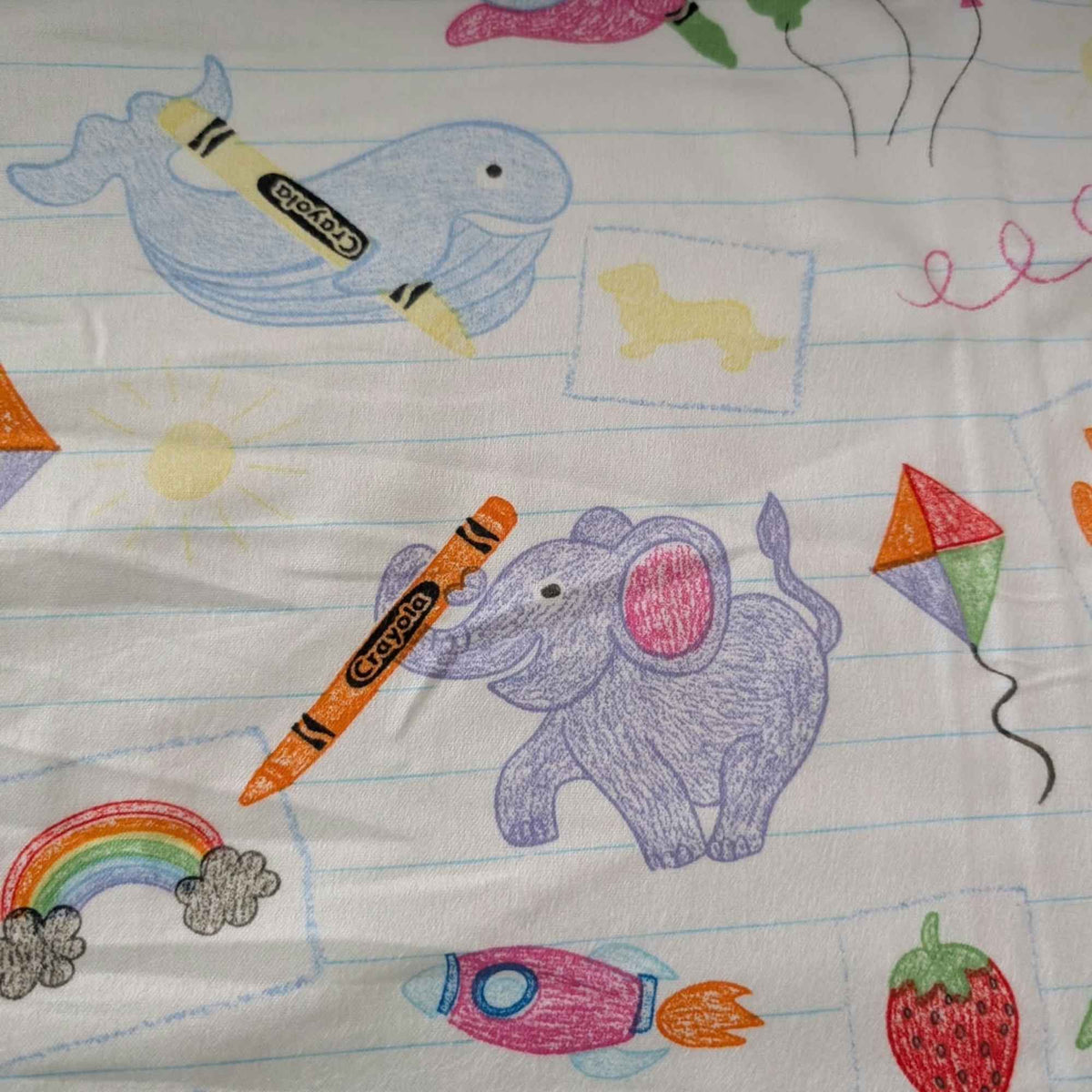 Soft flannelette fabric made from a blend of 70% bamboo-derived viscose and 30% cotton.