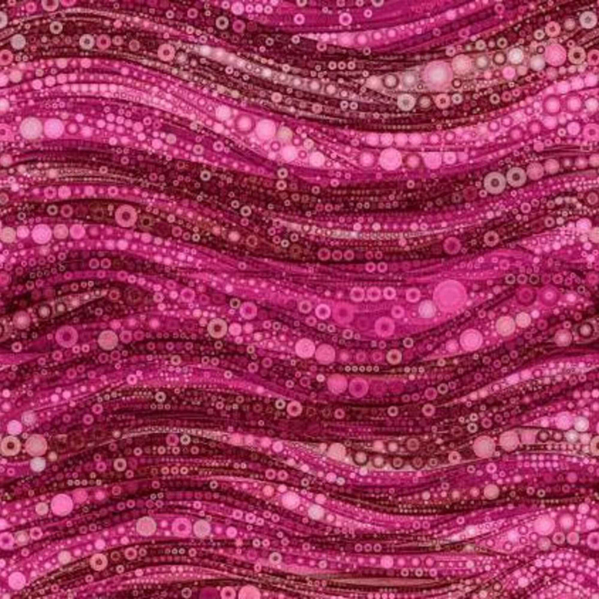 Abstract Circles Pink Quilting Cotton – Gigi in the Garden