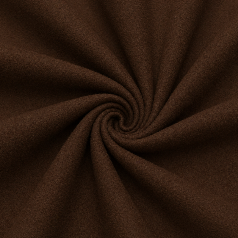 Brown fabric with a swirl pattern