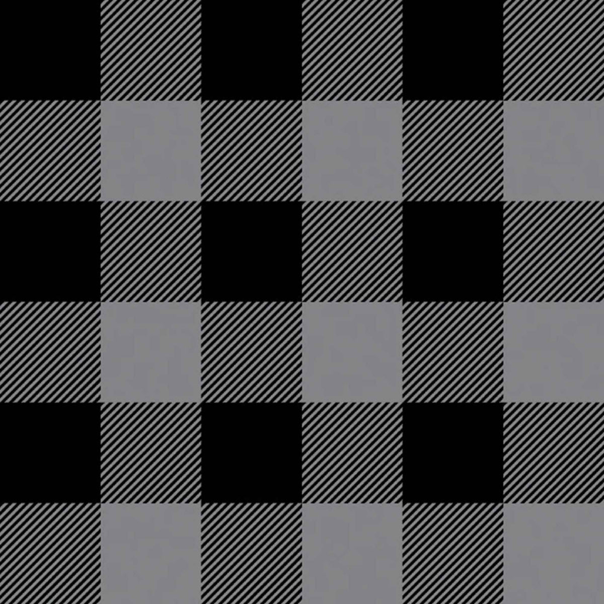 Buffalo Plaid Cotton Fabric – Charcoal | North of Ordinary by Camelot | Quilting Cotton