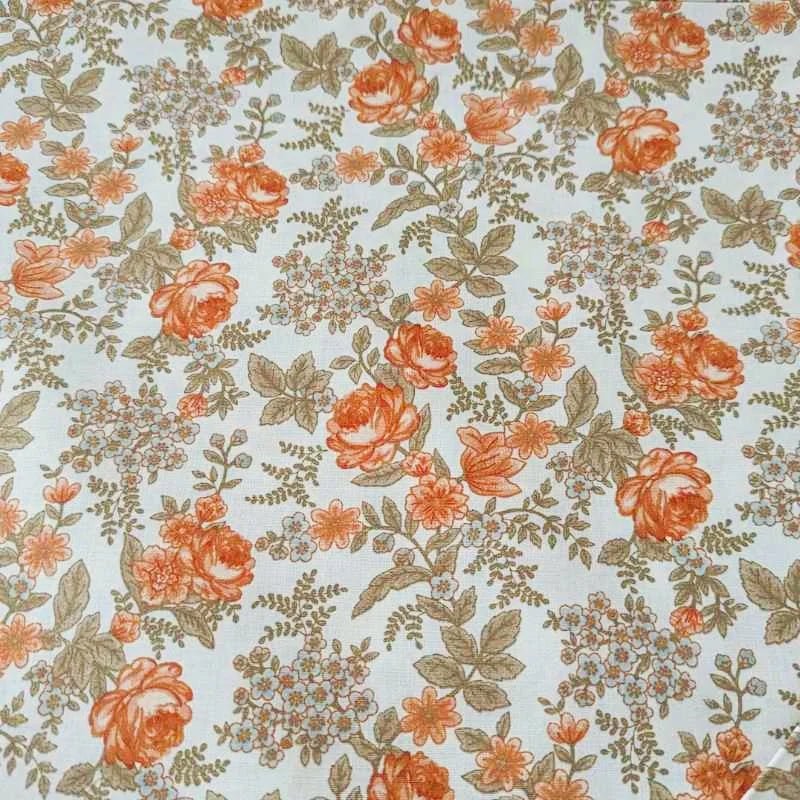 Cabbage Rose Wide Back, Sunwashed Romance 108, 1126-43 Cream