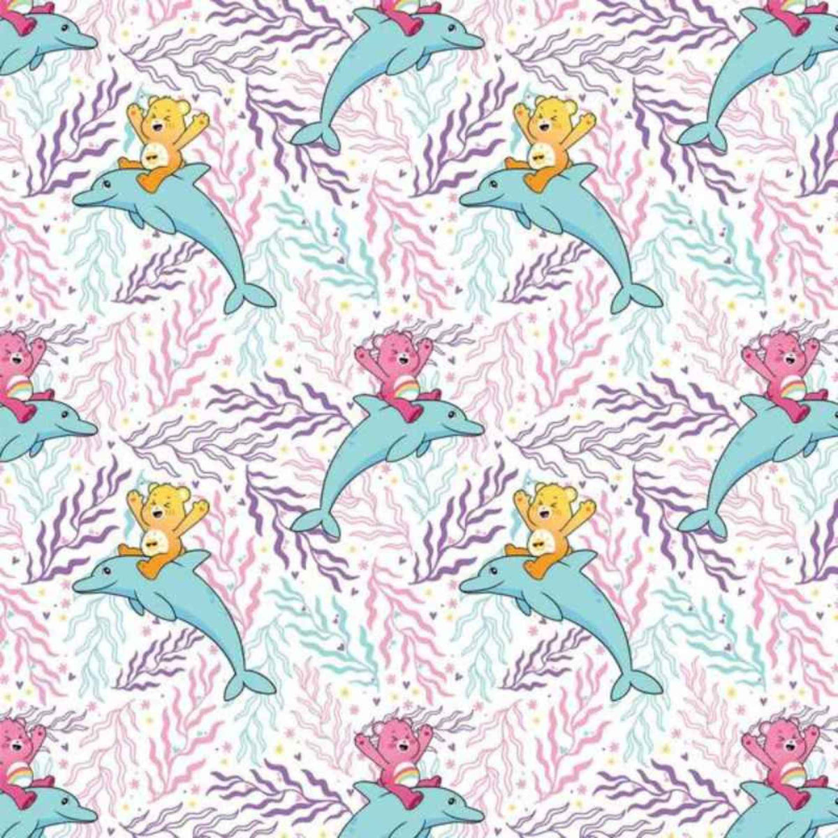 Care Bears, Mer Bears Collection, 5 piece Fat Quarter Bundle