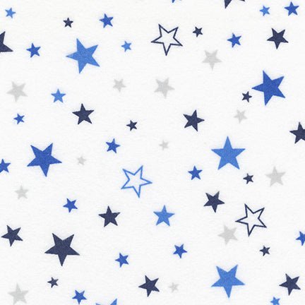 Cozy Cotton Flannel Pepper | Starry Night Royal