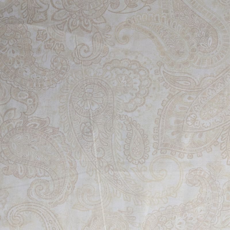 Cream Large Embroidery Paisley, Henry Glass, 3306W - 44