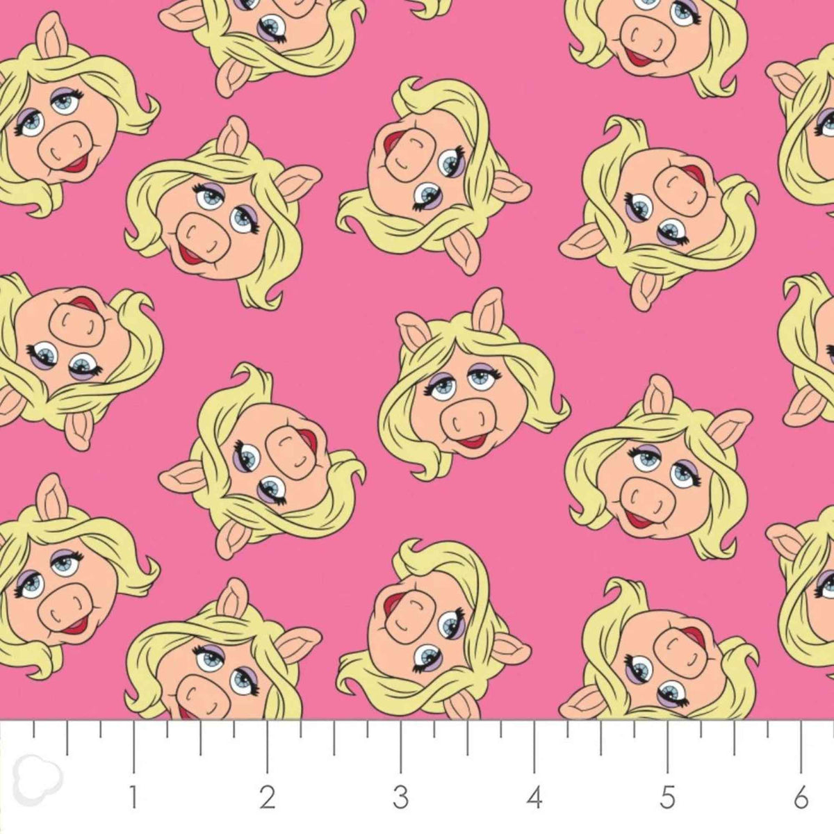 Disney - The Muppets Miss Piggy on Pink Cotton