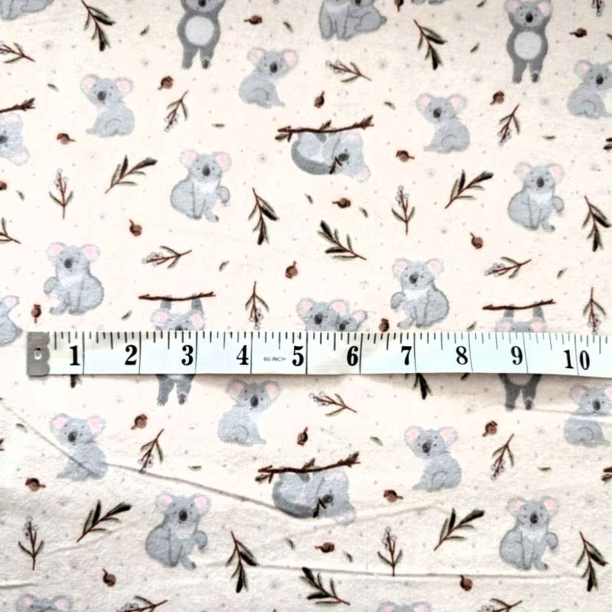 Koala Cotton FLANNEL – Soft Brushed, OEKO - TEX Certified