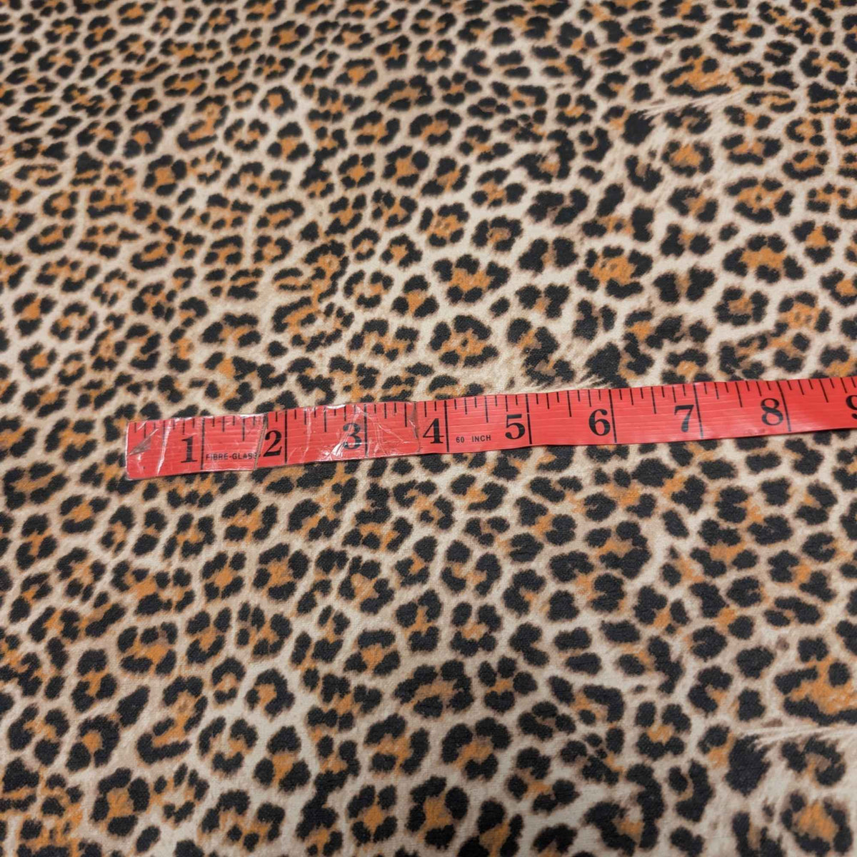 Leopard Print Cotton Flannel – Brushed Soft Oeko - Tex Standard 100