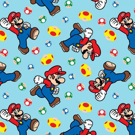 Mario Fabric Toss | Iconic Nintendo Cotton