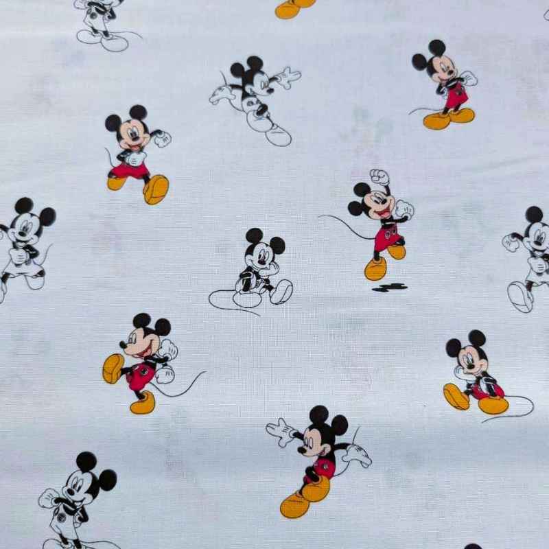 Mickey Traditional Cotton Print | Disney