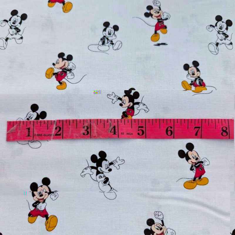 Mickey Traditional Cotton Print | Disney