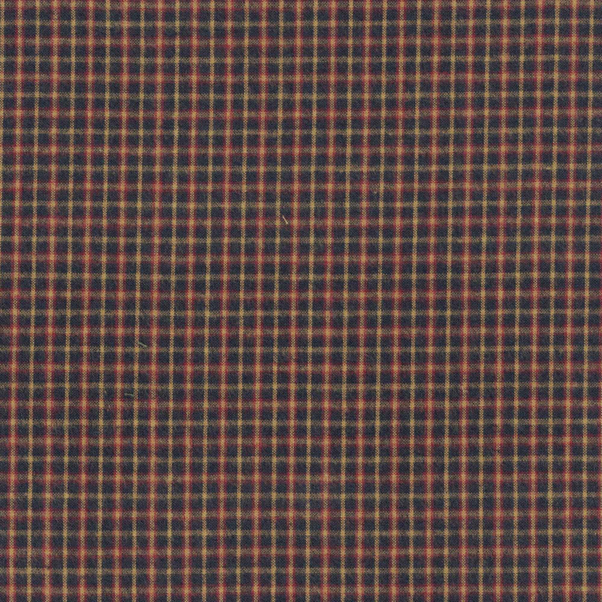 Navy, Tan & Burgundy Plaid Yarn Dyed Cotton Flannel Fabric – Quilting and Apparel