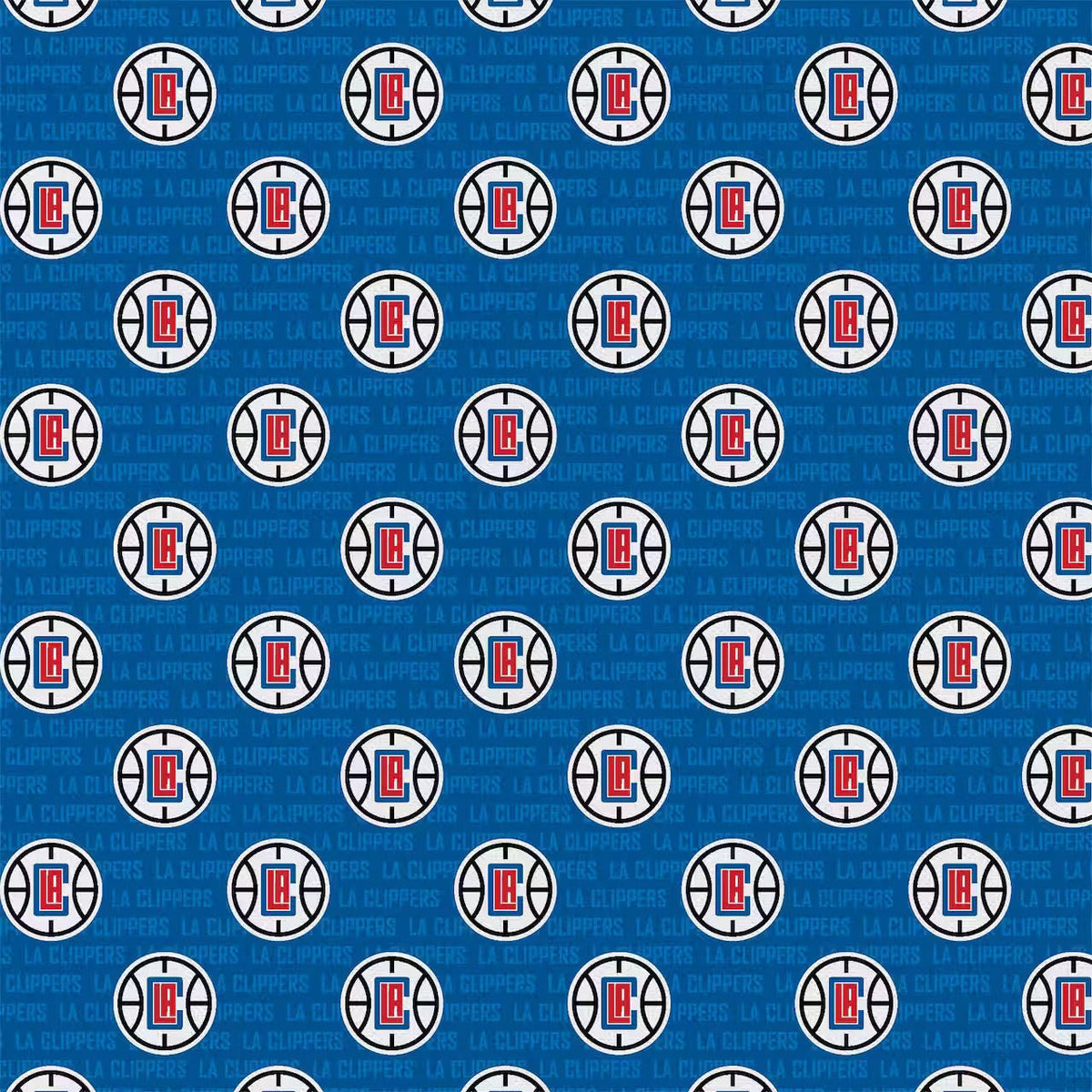 NBA Los Angeles Clippers Licensed Fabric