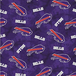 NFL Buffalo Bills Football Fabric - 100% Cotton Woven