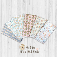 Oh Baby It's a Wild World 6Pc Yard Cut Bundle Collection