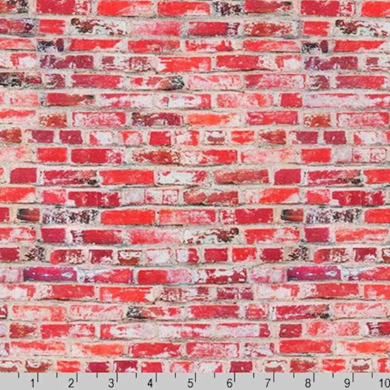 Old Red Brick Wall, Imagings by Robert Kaufman