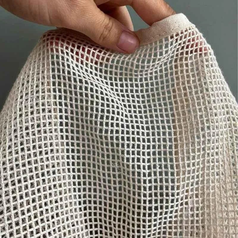 Organic Cotton Mesh, Natural Color