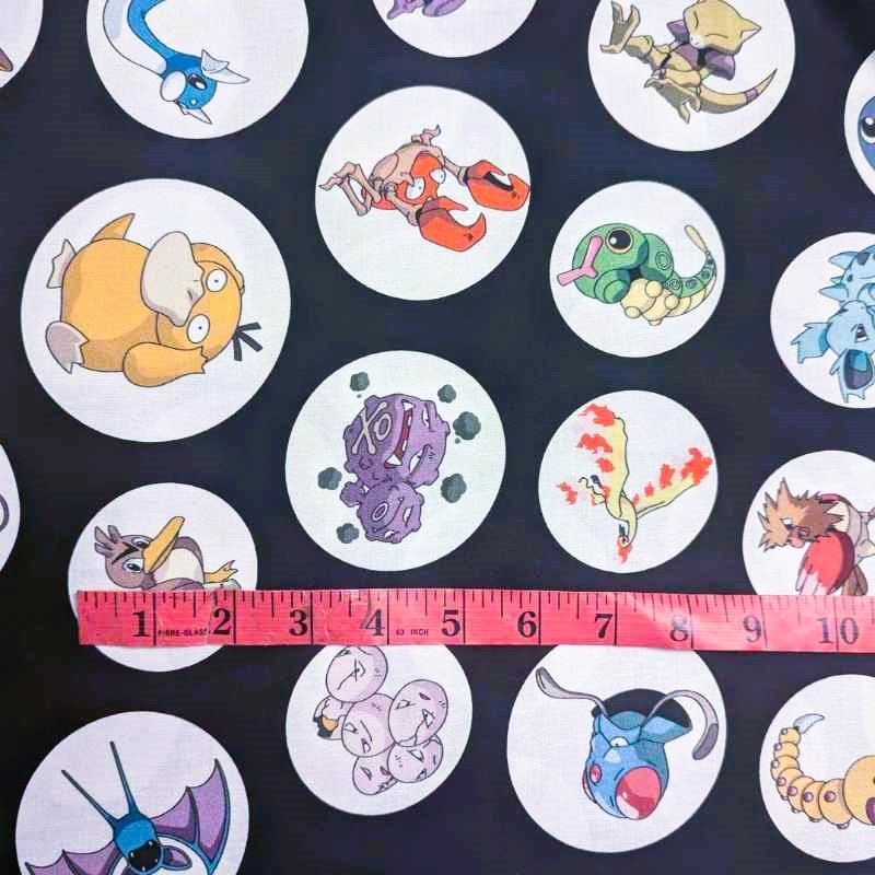 Pokemon Badge Toss on Black