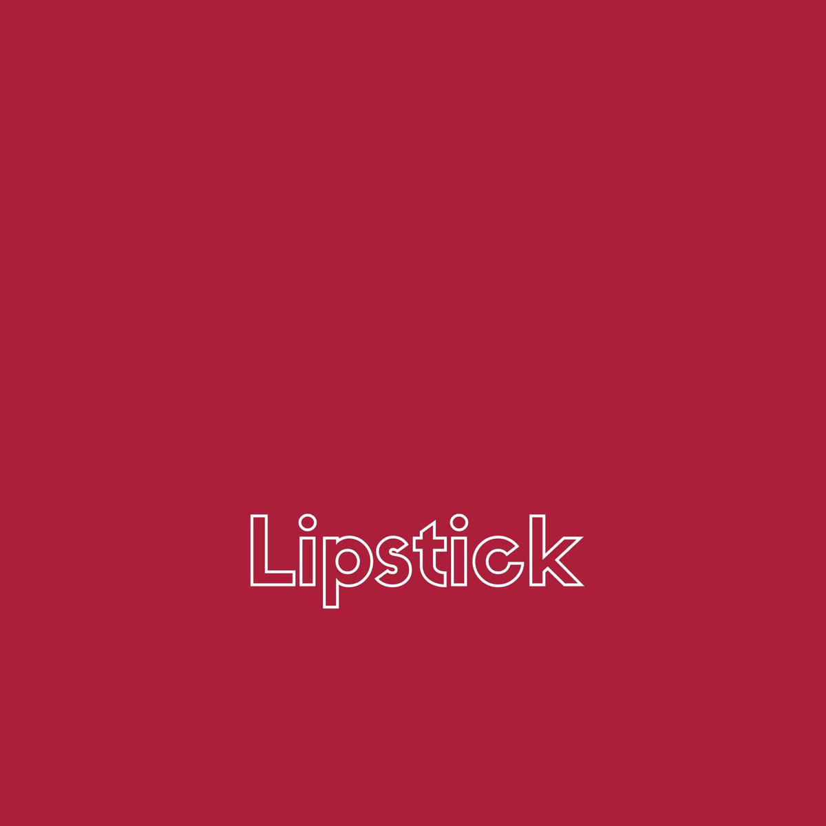 Red Lipstick Cotton Flannel Fabric – 100% Cotton, 42" Wide | SKU 215 - 0053