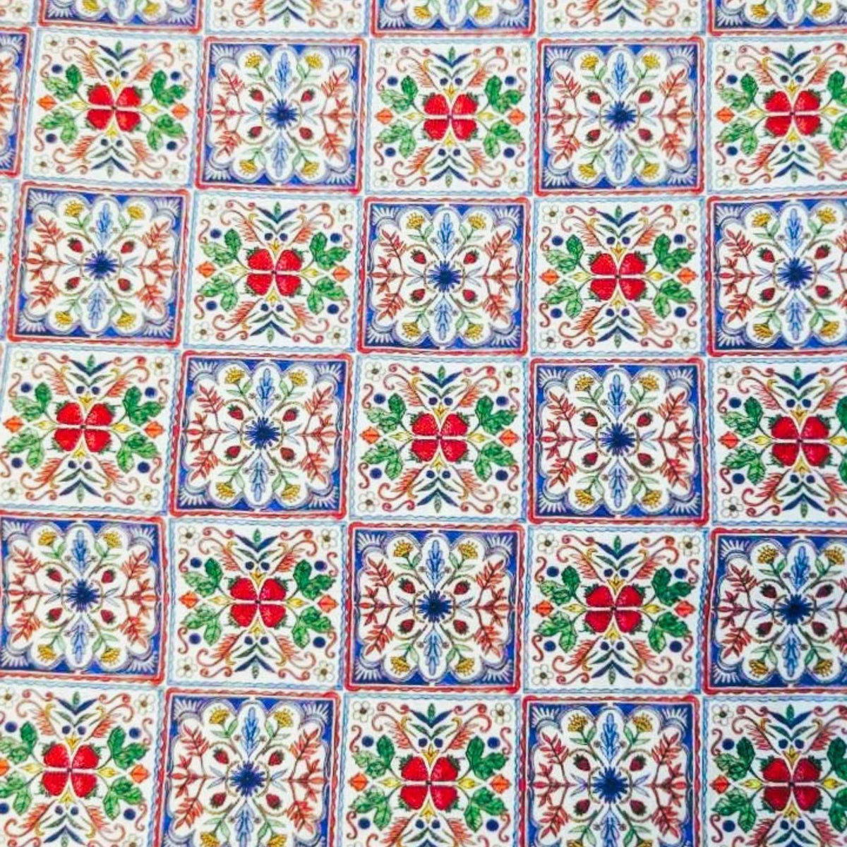Sweet Summer Fabric Bundle – 9 Watermelon & Strawberry Prints by Anne Tavoletti