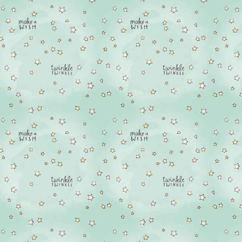 Twinkle Twinkle Light Green - Make a Wish Collection