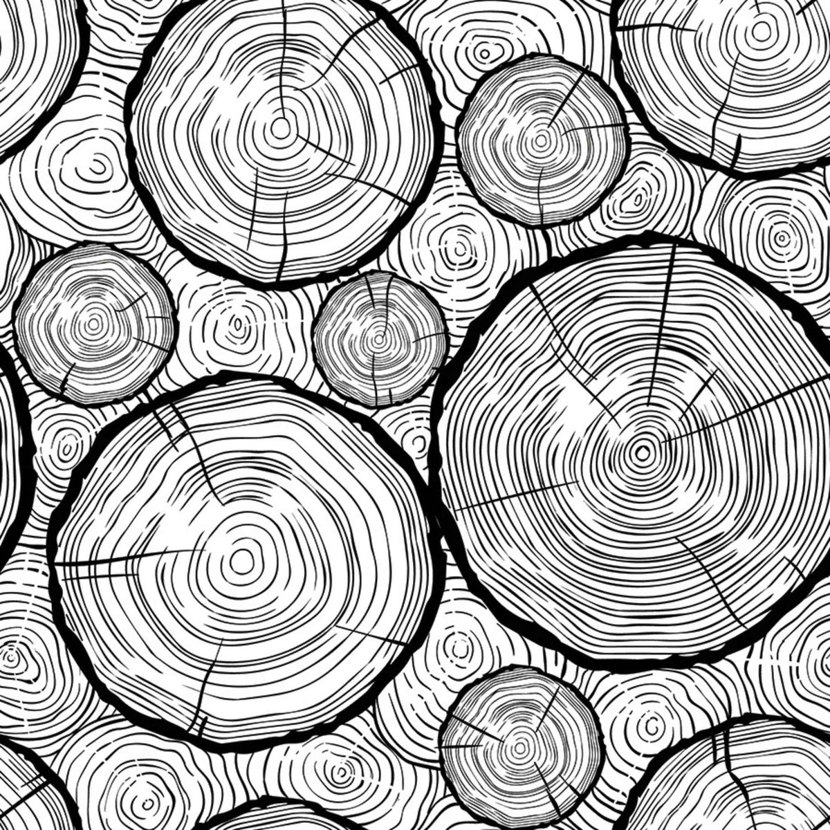 Wood Grain Cotton Fabric – White | North of Ordinary | Quilting Cotton