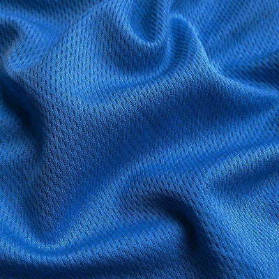AWJ Cobalt, Athletic Wicking Jersey Rice Mesh Fabric - Fabric Design Treasures