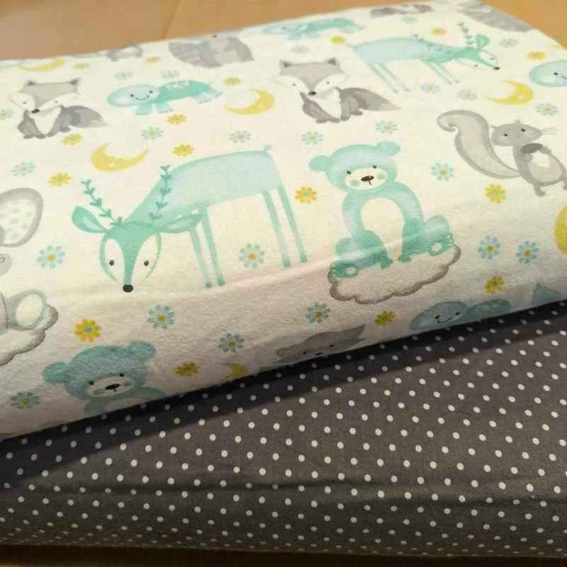 Baby Animals Nursery FLANNEL, Magic Moon | Fabric Design Treasures