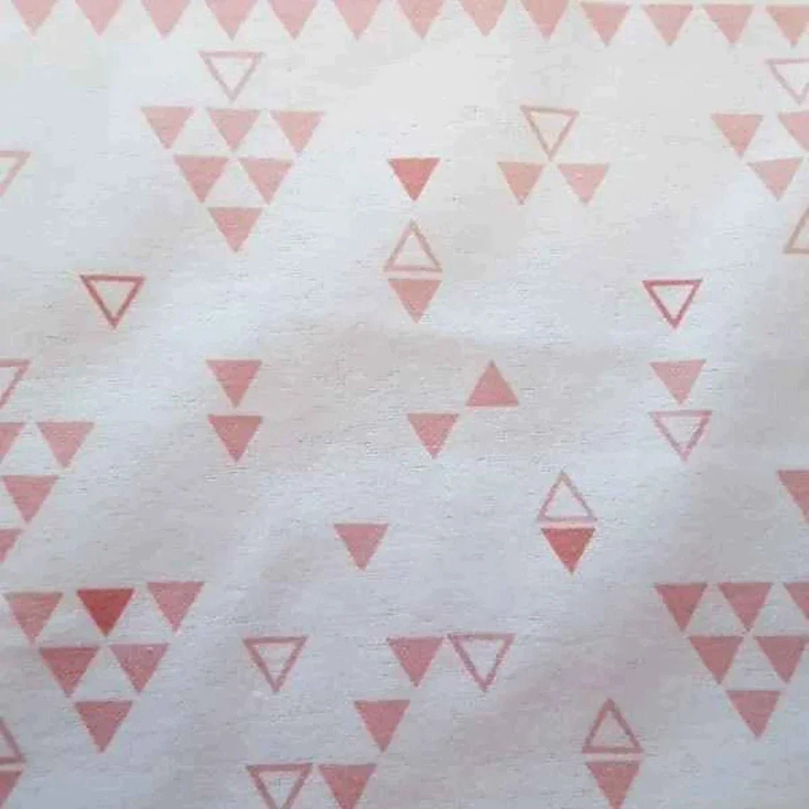 Baby Kisses Wide Back FLANNEL, 62" Wide, Pink Triangle Flannel