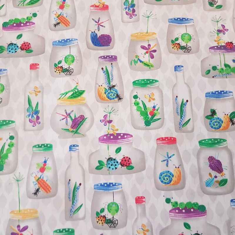 Bugs Galore, Blank Quilting, 100% Cotton Fabric | Fabric Design Treasures